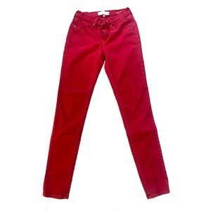 Henry & Belle Red High Rise Jegging
